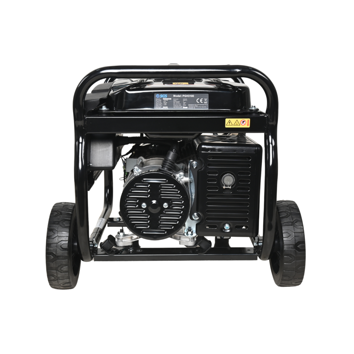 SGS 3.75kVA Portable Petrol Generator Bundle with Oil & Multipurpose Wipes